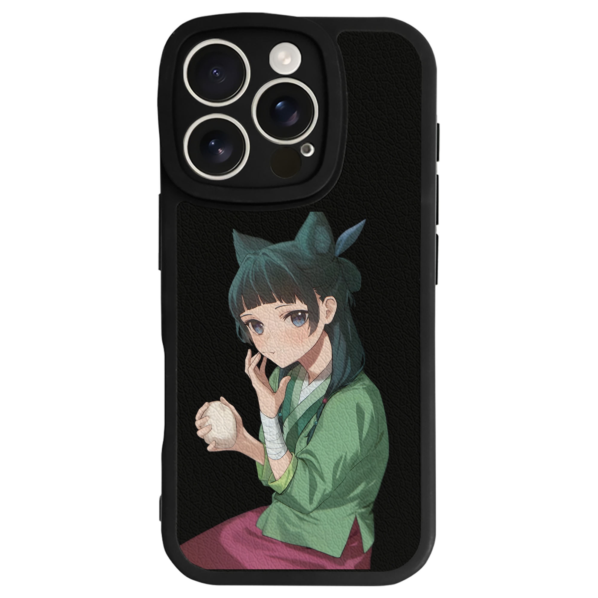 薬屋のひとりごと The Apothecary Diaries 【iPhone 16シリーズ対応】シリコンスマホケース（レザー調） 材質：シリコン